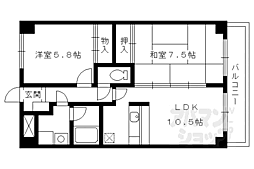 京都市営烏丸線 竹田駅 徒歩7分 5階/-