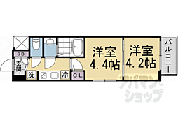 エステムコート京都千雅邸 2階/201