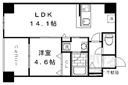 増田屋ビル 1LDKの間取図画像