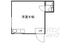 ハイツソワール ワンルームの間取図画像