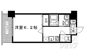 京都府京都市右京区梅津南広町（賃貸マンション1K・5階・24.30㎡） その2