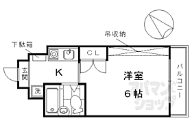 京都府京都市南区東九条上御霊町（賃貸マンション1K・3階・16.88㎡） その2