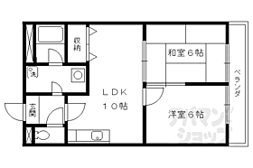 京都府京都市右京区嵯峨広沢南下馬野町（賃貸マンション2LDK・2階・48.60㎡） その2