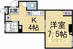 京都府京都市南区東九条東御霊町（賃貸マンション1K・1階・28.00㎡） その2