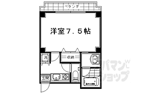 京都府京都市中京区西ノ京南円町（賃貸マンション1K・3階・23.00㎡） その2