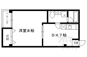 京都府京都市中京区西ノ京伯楽町（賃貸マンション1DK・4階・34.67㎡） その2