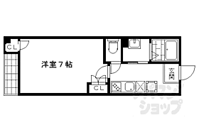 フェアリーベル二条城 403 ｜ 京都府京都市中京区姉小路通猪熊西入倉本町（賃貸マンション1K・4階・22.40㎡） その2