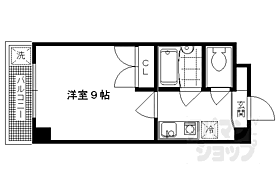 ベルビュー芦刈山 203 ｜ 京都府京都市下京区綾小路油小路東入ル芦刈山町（賃貸マンション1K・2階・24.55㎡） その2