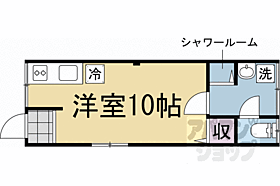 京都府京都市右京区梅津林口町（賃貸アパート1R・3階・23.30㎡） その2