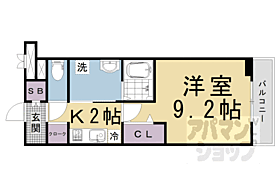 京都府京都市右京区太秦安井小山町（賃貸マンション1K・4階・33.32㎡） その2