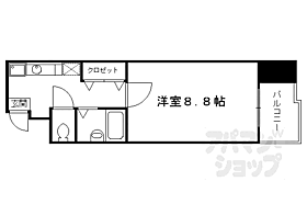 パレス15 302 ｜ 京都府京都市下京区岩上通仏光寺下ル徳屋町（賃貸マンション1K・3階・25.40㎡） その2