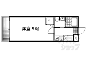 京都府京都市上京区大宮通出水下る家永町（賃貸マンション1K・1階・22.35㎡） その2