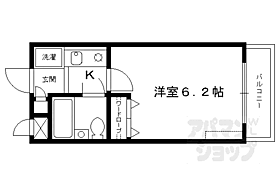 ＤＥＴＯＭー1東福寺 208 ｜ 京都府京都市東山区本町17丁目（賃貸マンション1K・2階・17.46㎡） その2