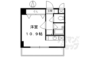 らくさいめぞん 803 ｜ 京都府京都市中京区壬生賀陽御所町（賃貸マンション1R・8階・25.40㎡） その2