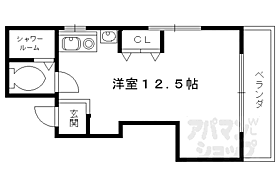 京都府京都市下京区四本松町（賃貸マンション1R・2階・23.60㎡） その2