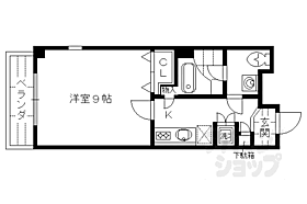 メゾンマリゼッタII 256 ｜ 京都府京都市東山区鐘鋳町（賃貸マンション1K・2階・28.58㎡） その2