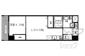 京都府京都市中京区西ノ京南原町（賃貸マンション1LDK・7階・35.72㎡） その2