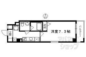 ルポゼ綾大宮 502W ｜ 京都府京都市下京区大宮通綾小路下る綾大宮町（賃貸マンション1K・5階・22.60㎡） その2