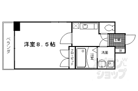 京都府京都市南区九条町（賃貸マンション1K・2階・27.45㎡） その2