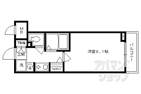 エステムコート京都烏丸II 705 ｜ 京都府京都市中京区両替町通姉小路上ル龍池町（賃貸マンション1K・7階・18.94㎡） その2