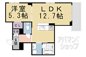 京都府京都市下京区大宮通丹波口下る大宮3丁目（賃貸マンション1LDK・2階・43.36㎡） その2