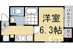 ボンジュール東山 202 ｜ 京都府京都市東山区一橋宮ノ内町（賃貸マンション1K・2階・24.86㎡） その2