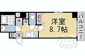 京都府京都市上京区浮田町（賃貸マンション1K・4階・28.32㎡） その2