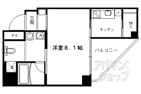 京都府京都市中京区壬生森町（賃貸マンション1K・8階・28.42㎡） その2