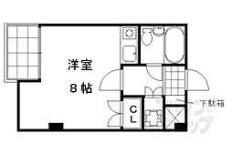 ヴェルビュ二条城東 1階
