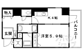 ライオンズマンション四条堀川第211階7.4万円