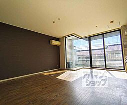 JR山陰本線 二条駅 徒歩7分の賃貸マンション 2階1LDKのリビング/ダイニング