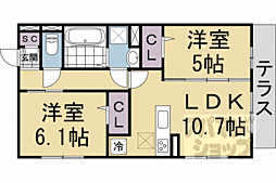 JR山陰本線 太秦駅 徒歩14分 3階/-