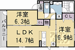 阪急京都本線 西院駅 徒歩5分 2階/-