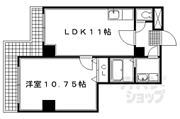 エリーフラッツ西洞院 6階