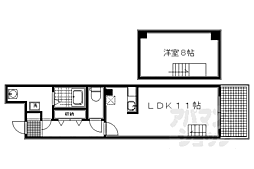 京福電気鉄道北野線 北野白梅町駅 徒歩20分