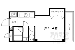 一太郎パート3 1Kの間取図画像