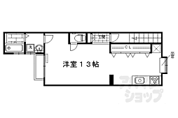 メゾン・クリップ ワンルームの間取図画像