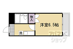 コーポフナコシ 1Kの間取図画像