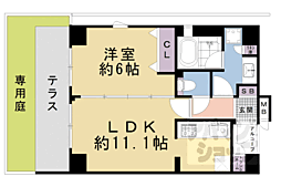 デュオヒルズ京都室町通鯉山町 1階