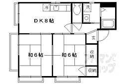 JR山陰本線 太秦駅 徒歩5分 2階/-