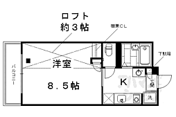 サンフェスタ東福寺(A・B棟) 3階/B302