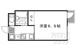 ハイツ丸上 1Kの間取図画像