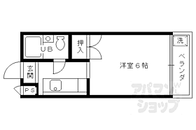 梅の宮マンション 202 ｜ 京都府京都市右京区梅津徳丸町（賃貸マンション1K・2階・17.28㎡） その2