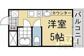 御室ガーデンハイツ 105 ｜ 京都府京都市右京区御室竪町（賃貸マンション1K・1階・16.20㎡） その2