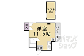 ハイムマエダ 303 ｜ 京都府京都市中京区西ノ京大炊御門町（賃貸マンション1R・3階・21.34㎡） その2