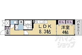 京都府京都市上京区一条通御前通東入西町（賃貸マンション1LDK・5階・33.16㎡） その2