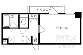 京都府京都市中京区壬生坊城町（賃貸マンション1K・2階・24.74㎡） その2