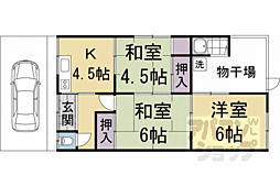 🉐敷金礼金0円！🉐梅津罧原町17−2−1貸家