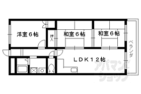 京都府京都市西京区山田久田町（賃貸マンション3LDK・2階・61.56㎡） その2