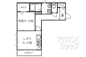 サクラスコート 102 ｜ 京都府京都市右京区太秦安井水戸田町（賃貸アパート1LDK・1階・41.82㎡） その2